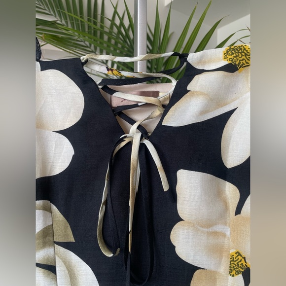 Joe and Joy Floral Print Midi Dress Size Small - Picture 4 of 8